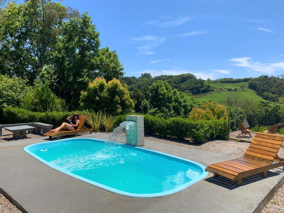 Casa Na Arvore Com Hidro, Piscina, Trilha, Cavalo Bento Gonçalves Buitenkant foto