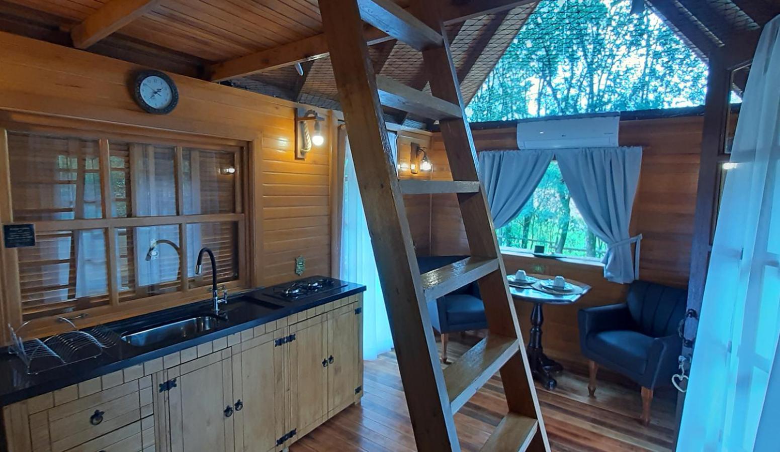 Casa Na Arvore Com Hidro, Piscina, Trilha, Cavalo Bento Gonçalves Buitenkant foto